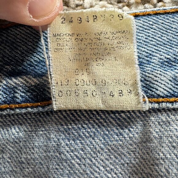 Vintage Levis Jeans Men 38x32 Blue Denim Pants 550 Relaxed Y2K 2000 Adult Casual - Picture 9 of 10